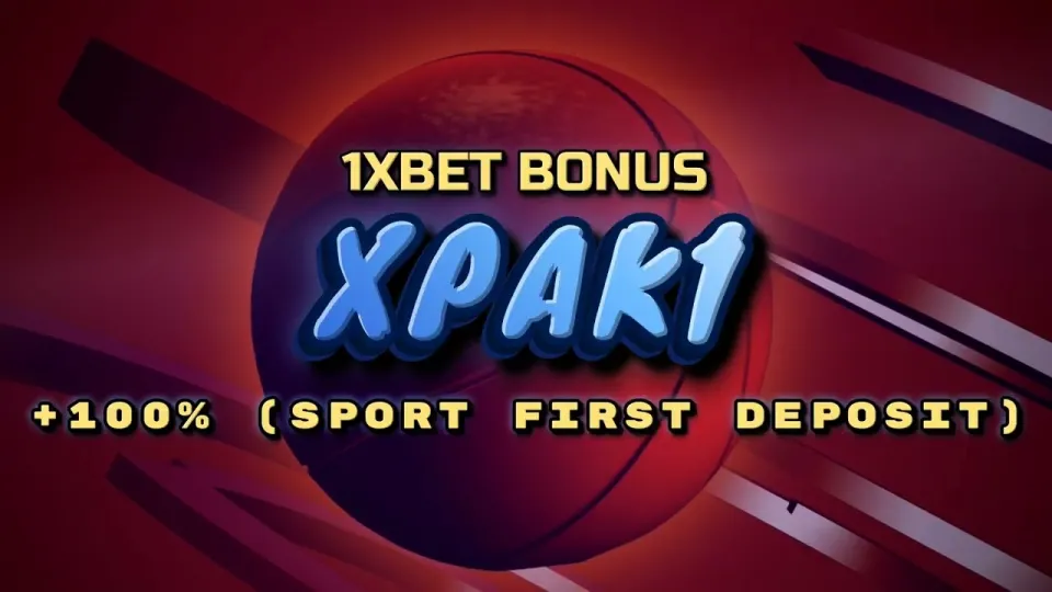 3 steps to claim the 1xBet welcome bonus with promo code XPAK1